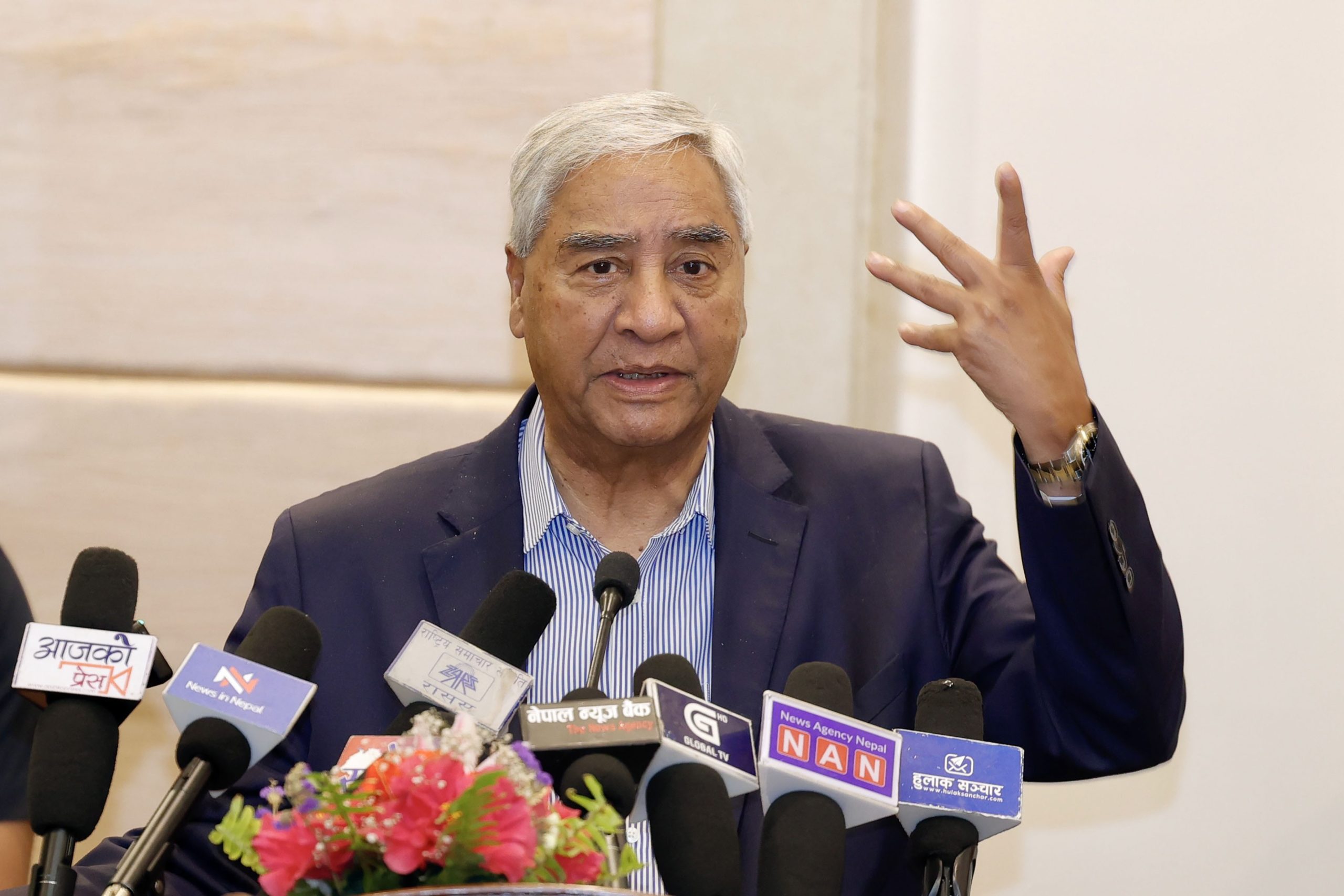 खुला अर्थतन्त्रमा सरकारले व्यापार होइन, नियमन गर्ने हो : सभापति देउवा