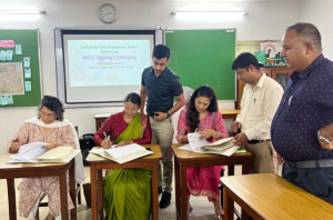 हलेसी तुवाचुङको शैक्षिक गुणस्तर सुधारमा रातो बङ्गलासँगको सहकार्य