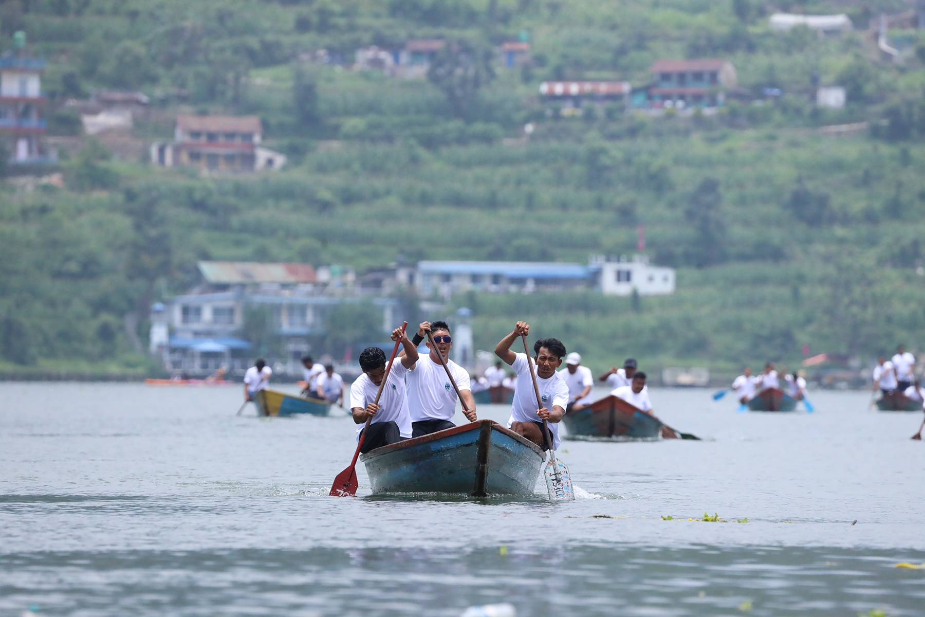 राष्ट्रिय डुङ्गा दौड प्रतियोगितामा फेवा हर्पन र ताल पारी समूह विजयी