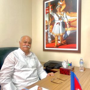 राप्रपाका सांसद दीपक सिंह पक्राउ