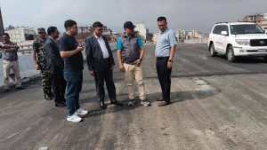 ग्वार्को फ्लाई ओभरको मुख्य संरचना निर्माण सम्पन्न
