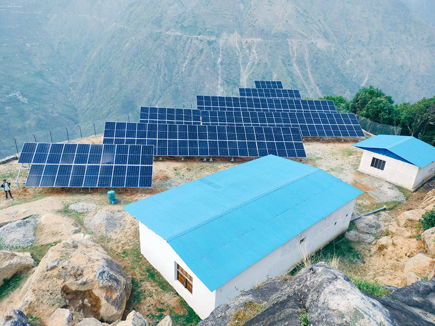 कालिकोटमा सौर्य ऊर्जाबाट विद्युत् उत्पादन