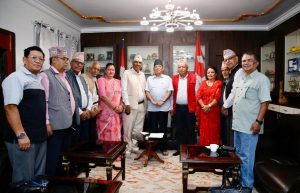 ज्येष्ठ नागरिकका माग पूरा गर्न सहयोग गर्ने अध्यक्ष दाहालको प्रतिबद्धता
