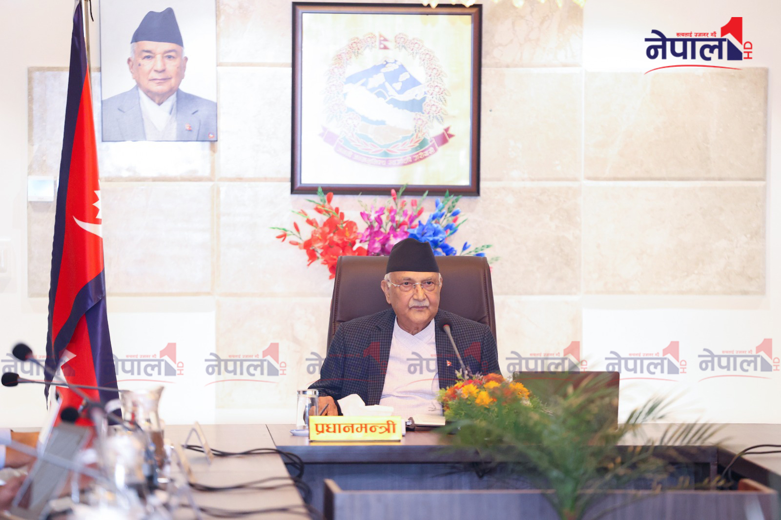 प्रधानमन्त्री तुर्कमेनिस्तान जानुअघि मन्त्रिपरिषद् बैठक बस्दै