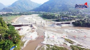 मादीनदी पुलको काम अन्तिम चरणमा
