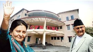 पूर्वराष्ट्रपति भण्डारी च्यासल जाँदै, ओलीसँग पार्टी कार्यालयमा आज भेटवार्ता हुने