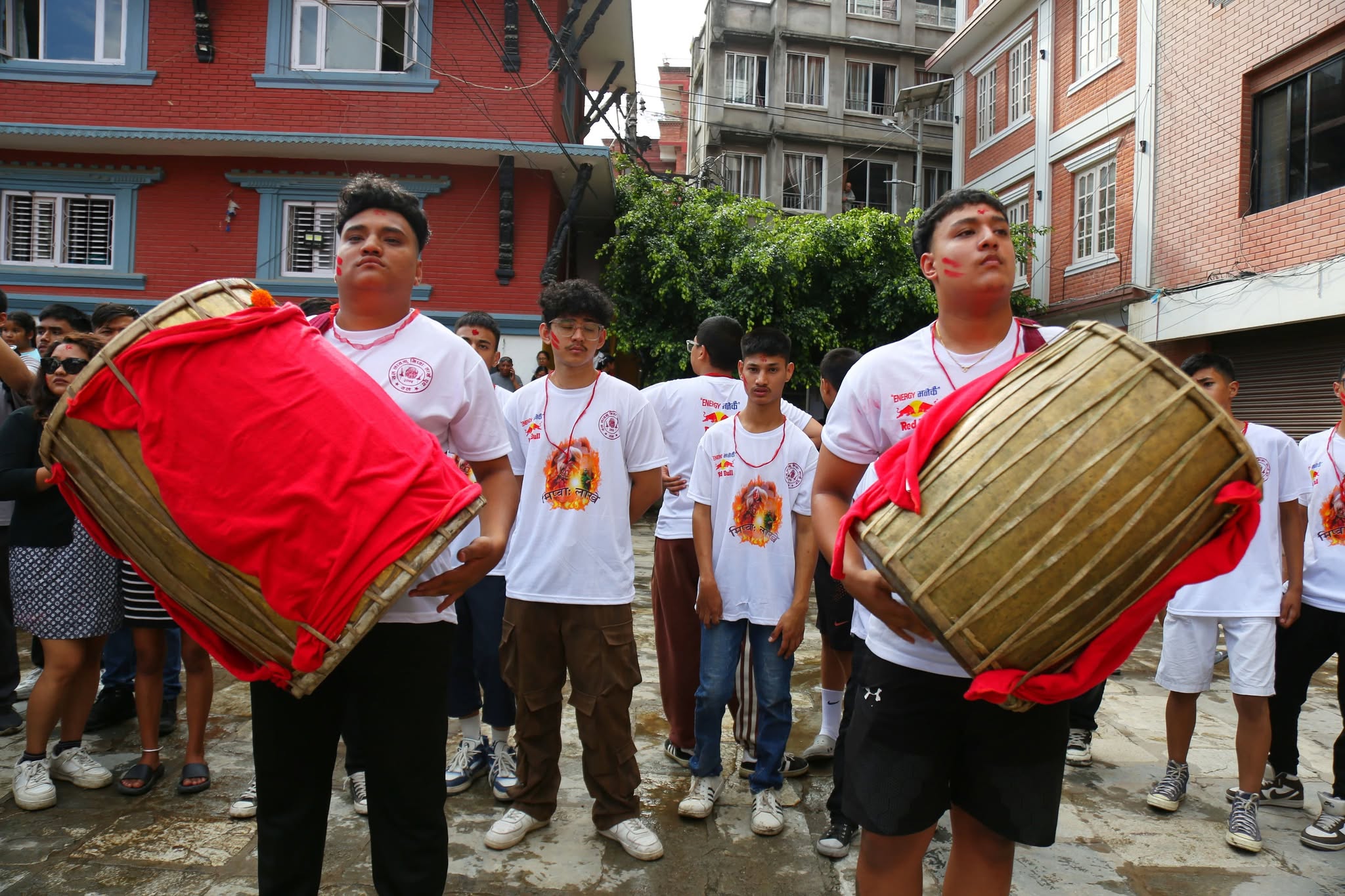 लाखे प्याखँको नगर परिक्रमा  (फोटो फिचर)