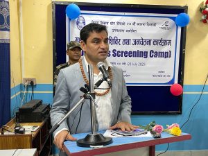 बच्चाको मधुमेहको परीक्षण र उपचार निःशुल्क गर्दैछौँः स्वास्थ्यमन्त्री पौडेल