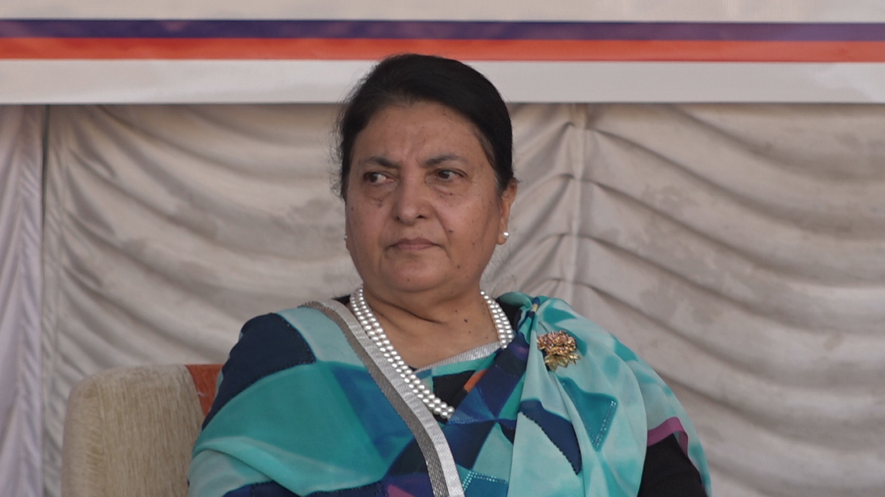 एमालेमा रोक लगाइएपछि आज विशेष पत्रकार सम्मेलन गर्दै विद्या भण्डारी