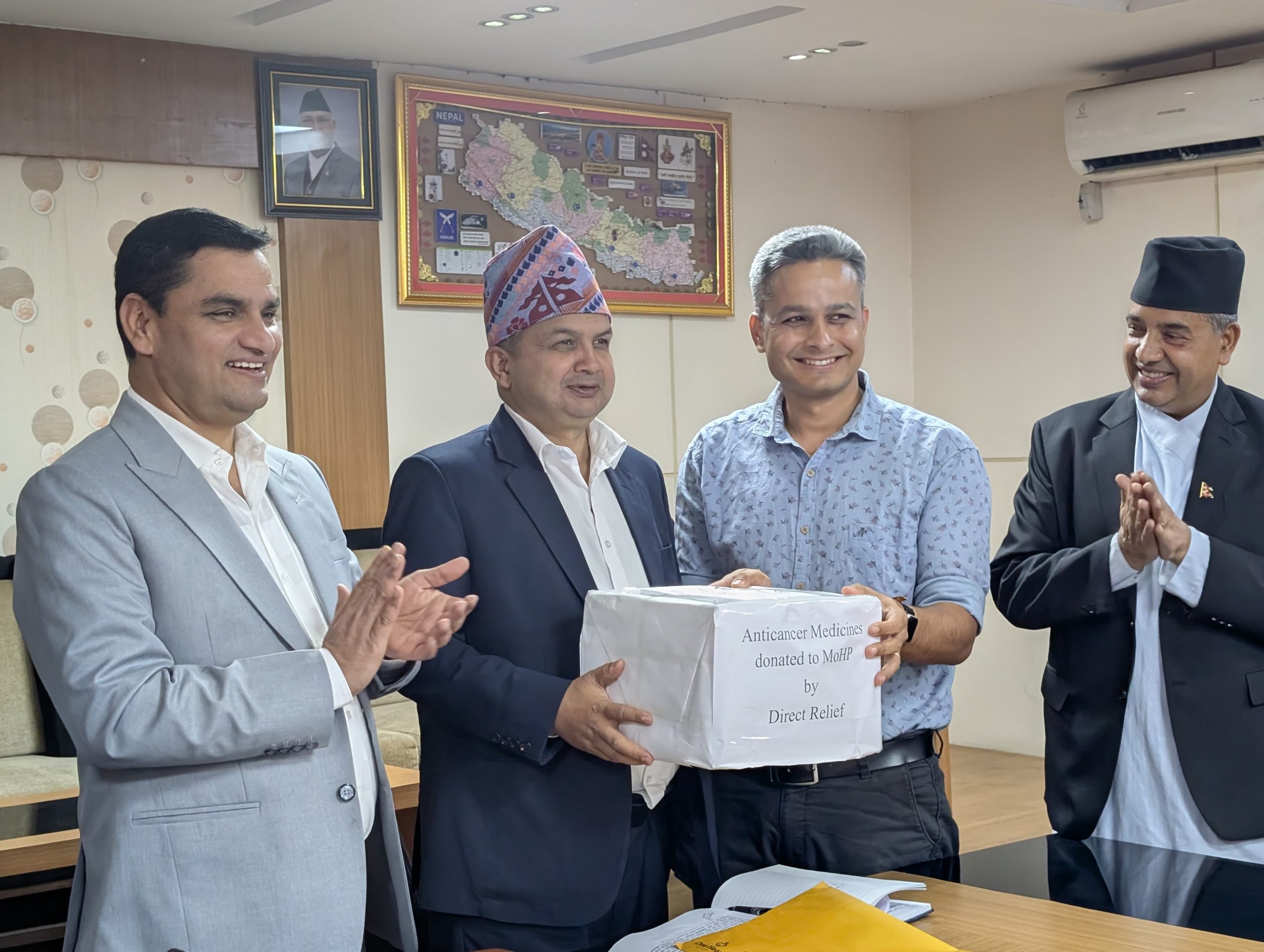 क्यान्सरका बिरामीलाई अब औषधि निःशुल्क दिइने