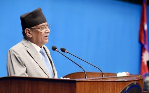 दुई ठूला दल मिलेर संसद ‘विचौलियाको खेलमैदान’ बनाए : प्रचण्ड