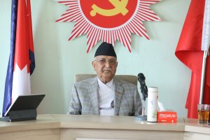 चालु आवमा दैनिक २.५५ किलोमिटर सडक निर्माणः प्रधानमन्त्री ओली