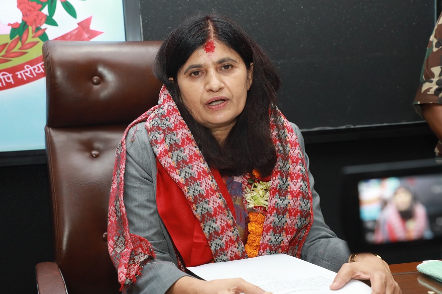 प्रशासनिक सङ्घीयता सुदृढ बनाउने आफ्नो प्राथमिक कार्यभारः नवनियुक्त मन्त्री न्यौपाने