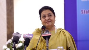जबजलाई अन्तर्राष्ट्रिय कम्युनिष्ट आन्दोलनमा स्थापित गर्नुपर्छः पूर्वराष्ट्रपति भण्डारी