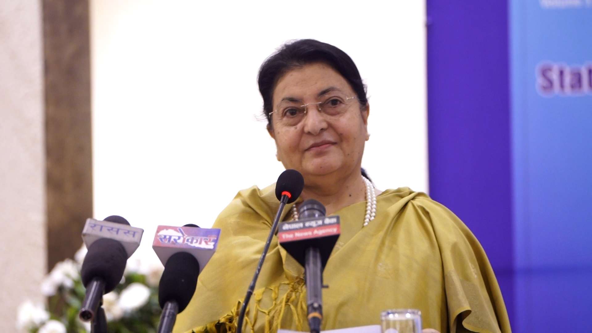 जबजलाई अन्तर्राष्ट्रिय कम्युनिष्ट आन्दोलनमा स्थापित गर्नुपर्छः पूर्वराष्ट्रपति भण्डारी