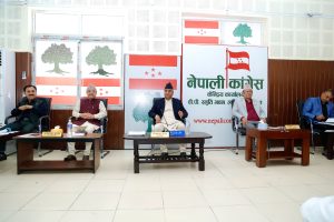 रसुवाका बाढी प्रभावितको उद्धार र राहतमा जुट्न कांग्रेसको अपील