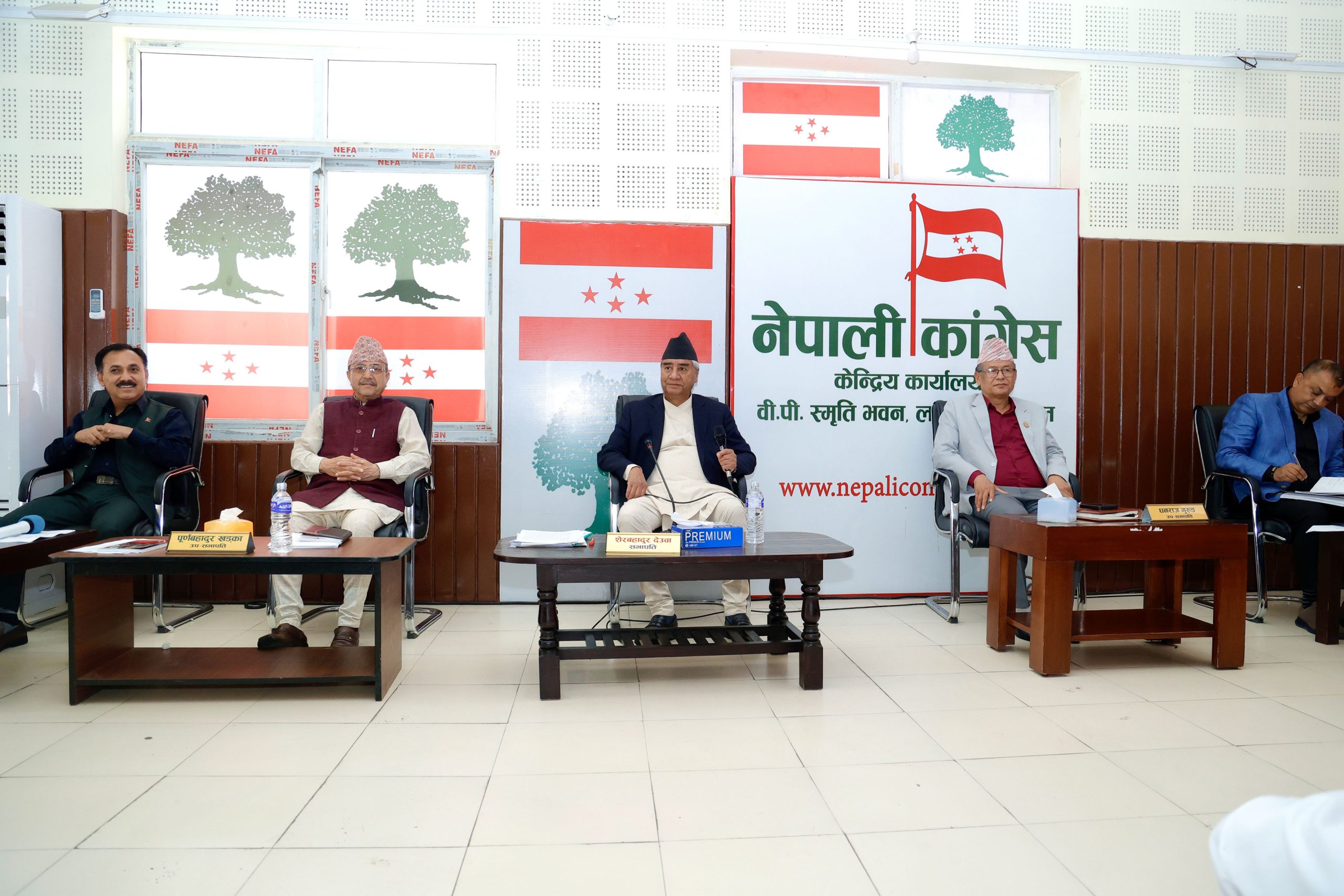 रसुवाका बाढी प्रभावितको उद्धार र राहतमा जुट्न कांग्रेसको अपील