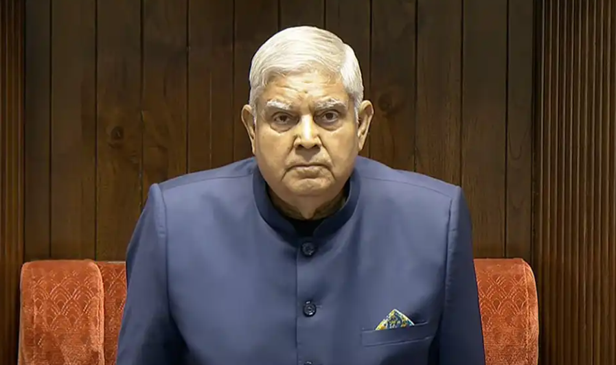 भारतको उपराष्ट्रपति पदबाट जगदीप धनखरको राजीनामा, स्वास्थ्यलाई प्राथमिकता दिने निर्णय