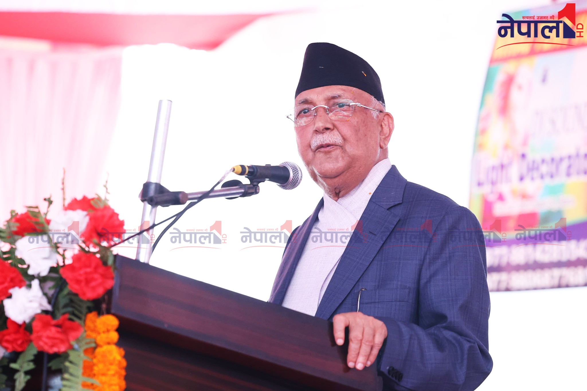 प्रधानमन्त्री ओलीको दाबी-‘सरकार जनताको साथमा छ’