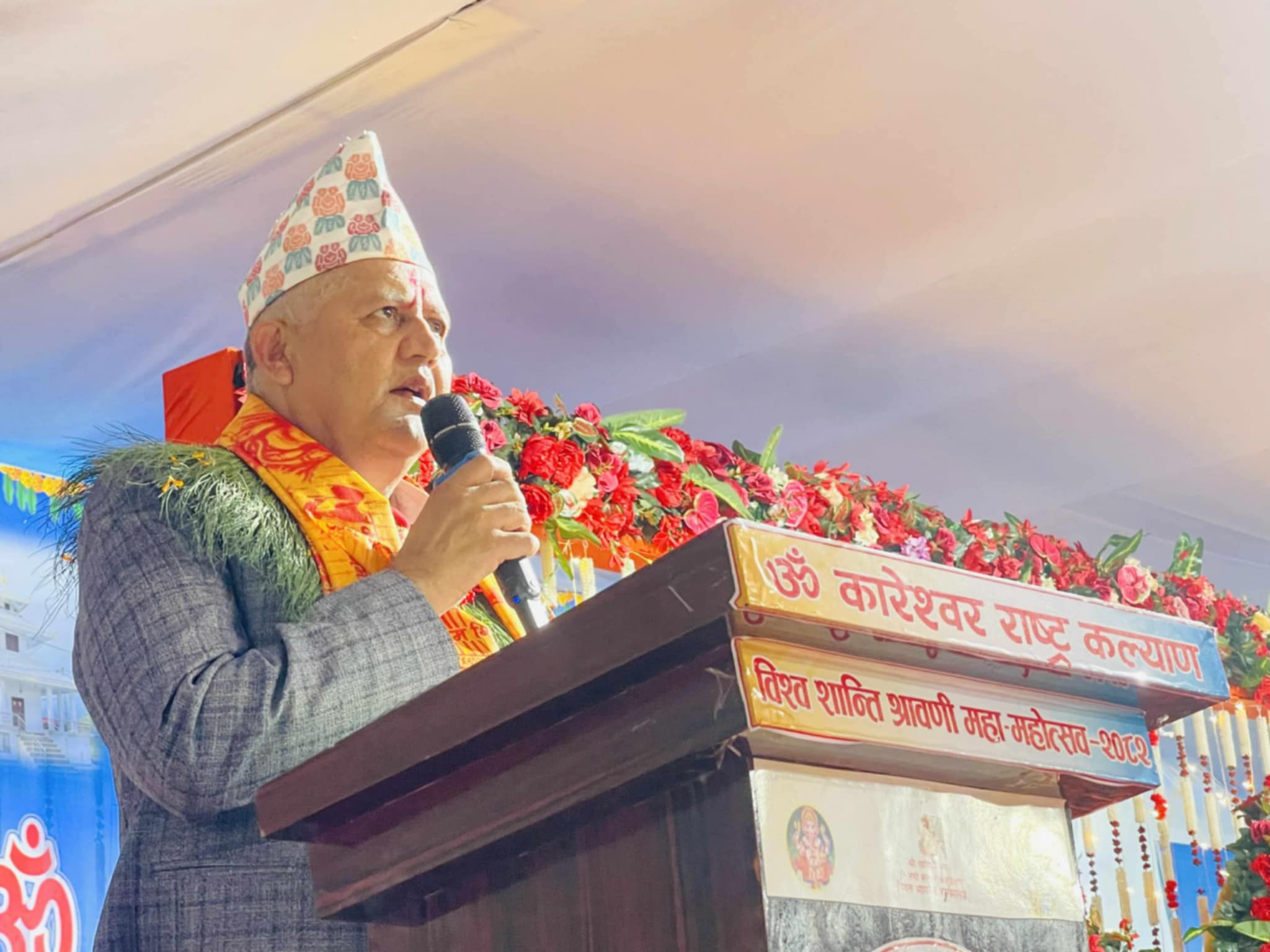 लुम्बिनी प्रदेश धार्मिक र प्राकृतिक पर्यटकीय सम्भावनाले भरिपूर्ण  :मुख्यमन्त्री  आचार्य