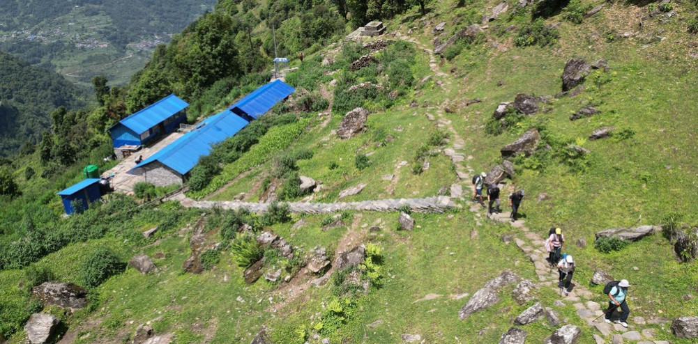 एक करोड ७० लाख चन्दा सङ्कलन गरी २७ किलोमिटर पदमार्ग निर्माण