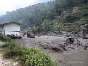 रसुवा बाढीको सम्भावित कारण पत्ता लगाउन अध्ययन सुरू