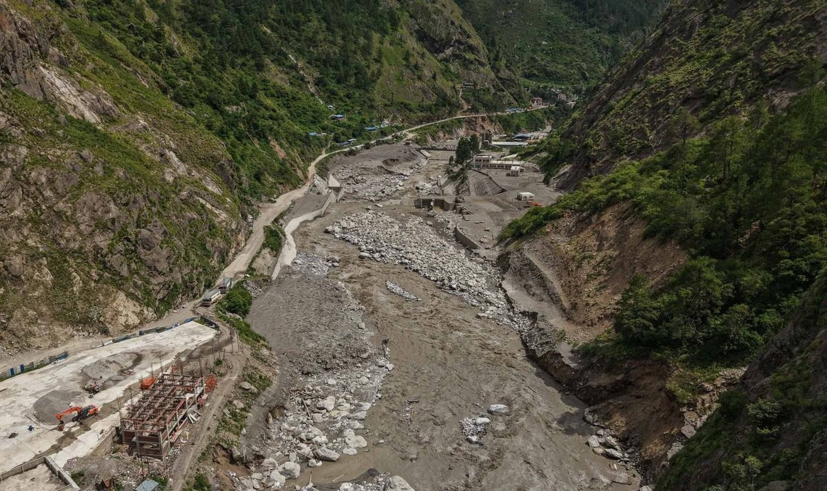 स्याफ्रुबेँसी रसुवागढी सडक पुनः बन्द