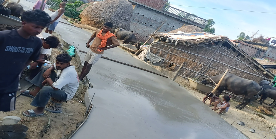 पाहुना बोलाउन लाज मान्ने बस्तीमा पक्की सडकले ल्याएको खुसी