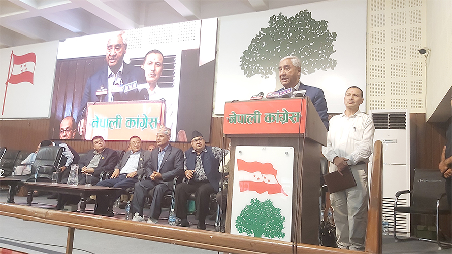 सरकारले उद्योगी र व्यवसायीलाई प्रोत्साहित गर्नुपर्छ : सभापति देउवा