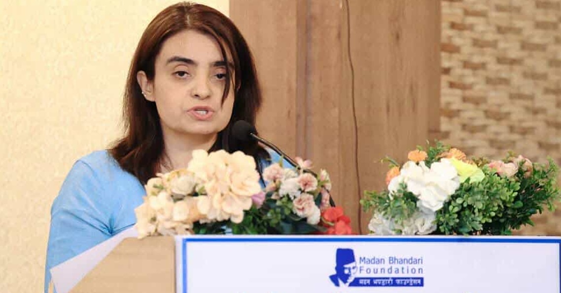 विद्या भण्डारीकी छोरी उषाले भनिन्– निर्णय र निर्णयमा पुग्न गरिएका तिकडमबाट म अचम्मित छैन