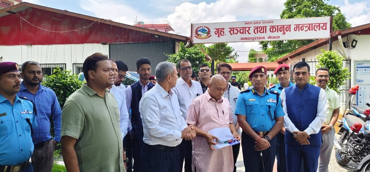 सुरक्षा निकायका कार्यालयहरूलाई २६ थान सवारीसाधन वितरण