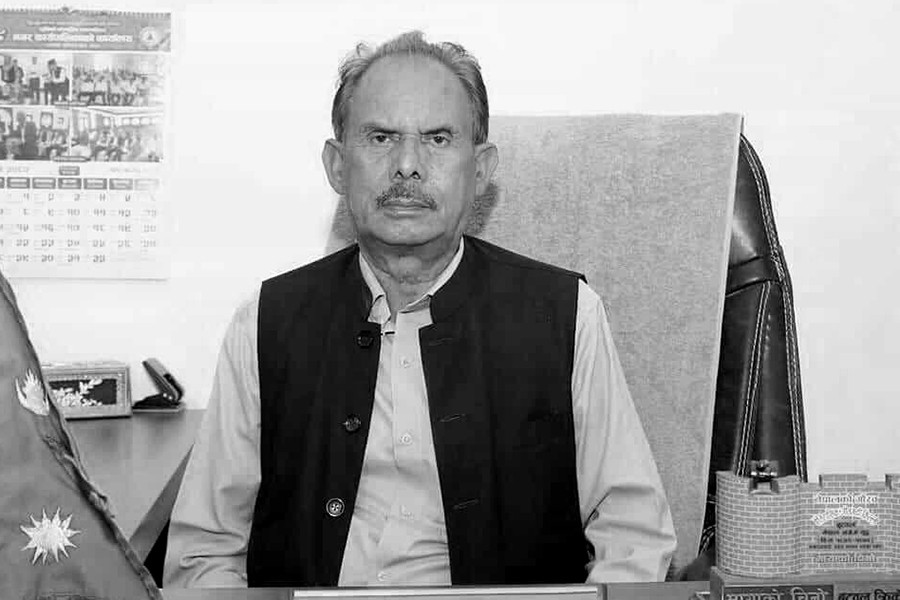 लुम्बिनी सांस्कृतिक नगरपालिकाका प्रमुखको निधन