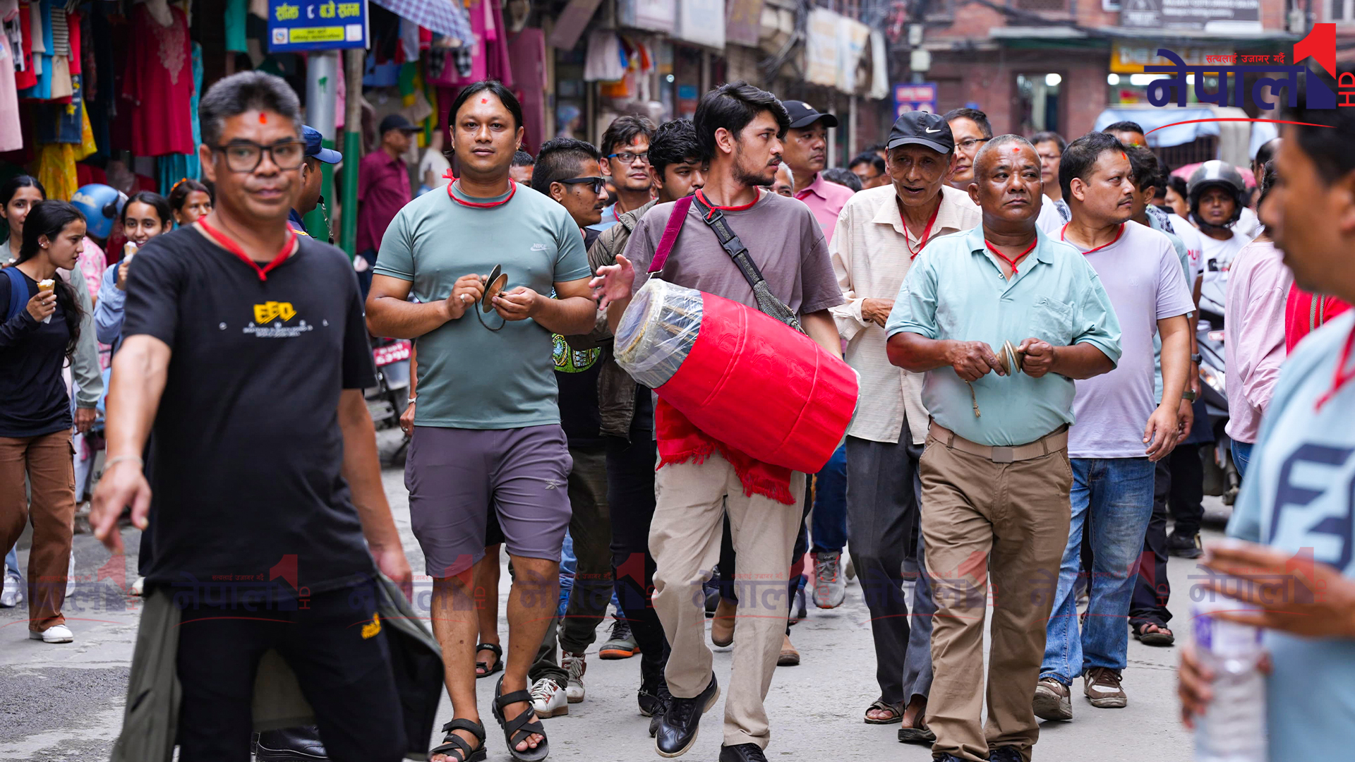 पाटनमा मनाइयो मतया: पर्व (तस्बिरहरु)