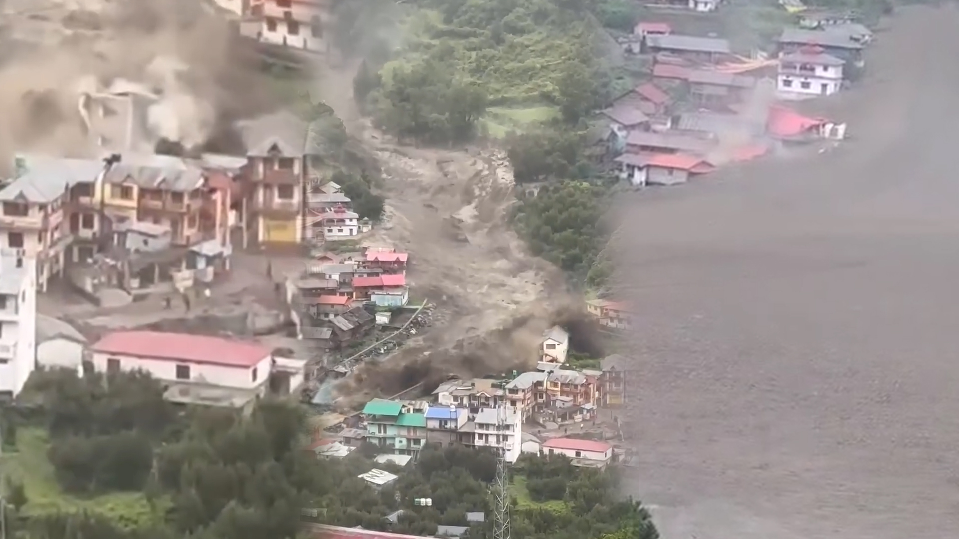 भारतको उत्तराखण्डमा भीषण बाढी, ४ जनाको मृत्यु, कयौँ  मानिस बेपत्ता