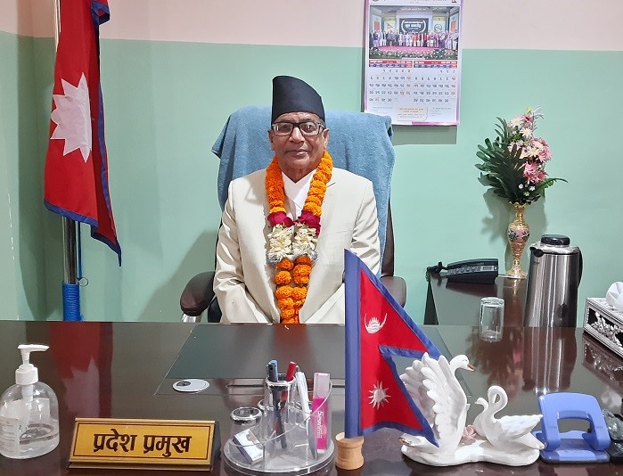 गण्डकी प्रदेश प्रमुख समक्ष मुख्य न्यायाधिवक्ताको कार्यालयको प्रतिवेदन पेश