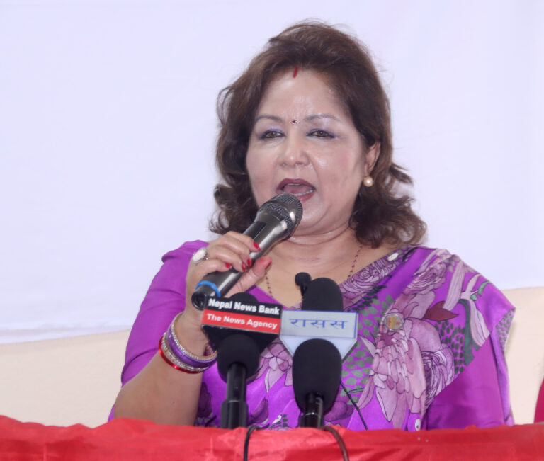 महिलाकै सङ्घर्षले वर्तमान उपलब्धि हाँसिल भएको हो : परराष्ट्रमन्त्री देउवा