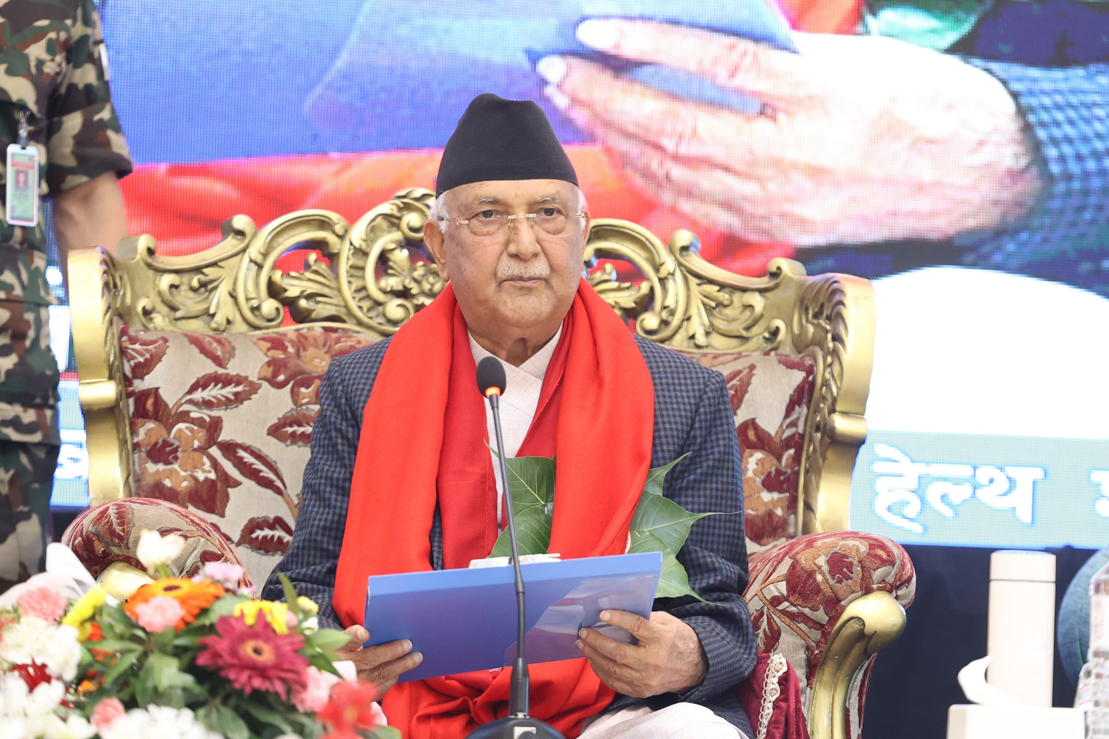 नेपाल र चीनबीचको सम्बन्ध  सम्मान र जनस्तरको आत्मियताले अझ समृद्ध बनेको छ : प्रधानमन्त्री ओली
