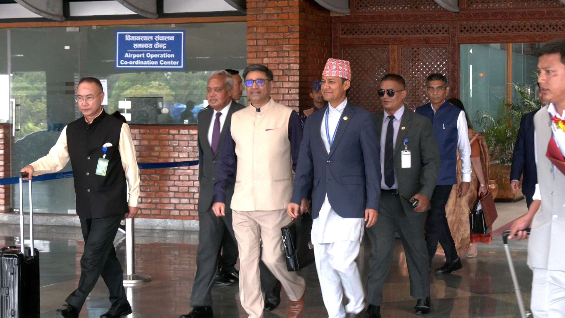 भारतीय विदेश सचिव मिश्री नेपाल आइपुगे
