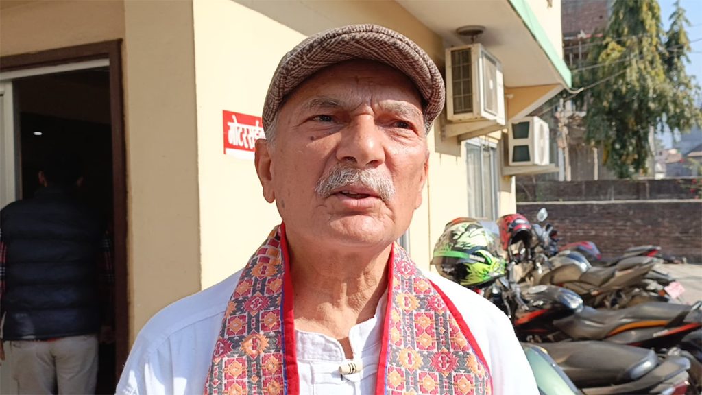 भैरहवा कारागार पुगेर रवि लामिछानेलाई भेटे बाबुरामले