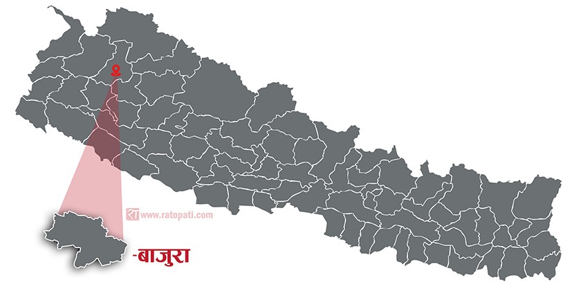 बाजुराको तलगाउँ पहिरोको जोखिममा