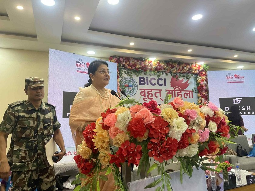 महिला पनि नेतृत्व गर्न सक्षम छन् भनी प्रमाणित गर्ने बेला आएको छ: पूर्वराष्ट्रपति