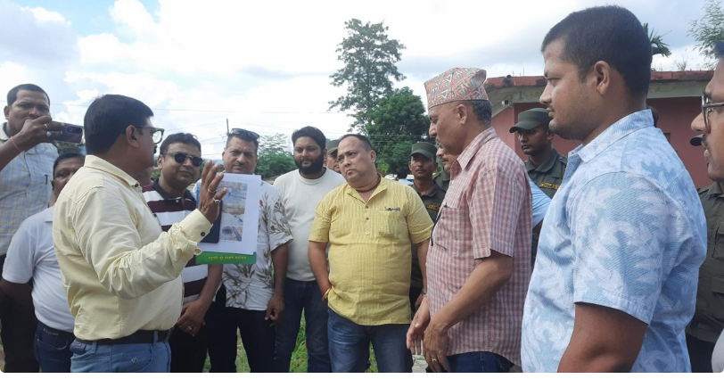 खानेपानीको हाहाकार भएपछि  पानीको स्रोत खोज्दै वीरगञ्ज महानगर