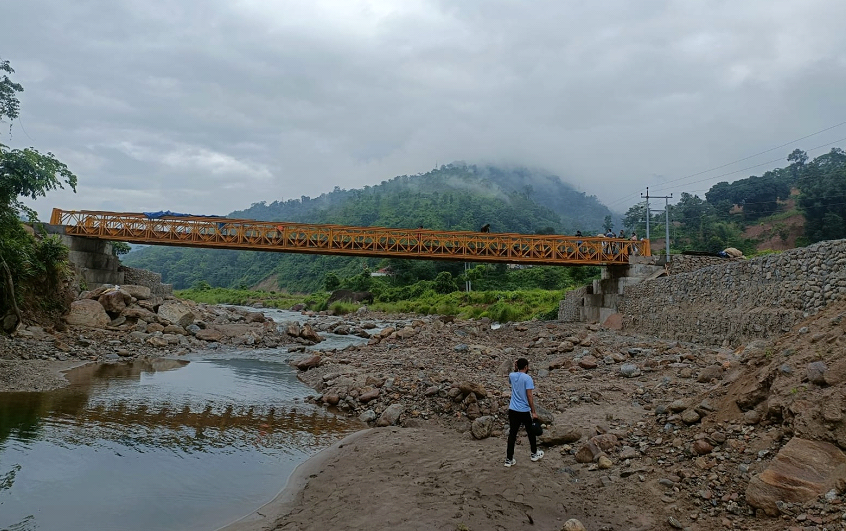इलाममा दुईवटा बेलिब्रिज निर्माण, स्थानीयलाई राहत