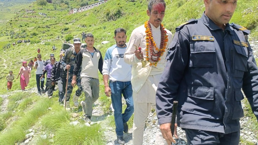 छायाँनाथ धामको तीर्थयात्रा सुरू