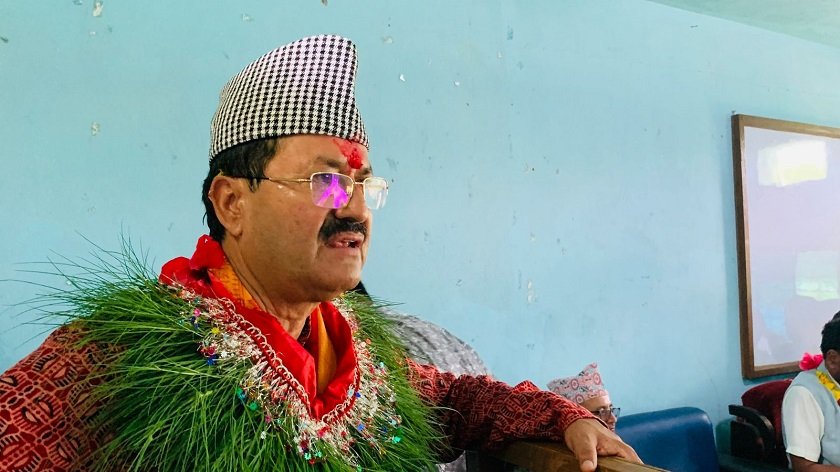 ‘दुई वर्षभित्र भूमिहीनको हातहातमा लालपूर्जा दिन्छौँ’ – एनपी साउद