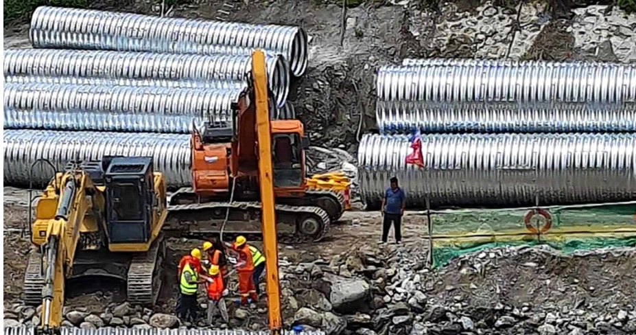 ल्हेन्देखोलामा आएको बाढीले क्षति पुगेको स्याफ्रुबेँसी-रसुवागढी खण्ड आजदेखि सञ्चालनमा