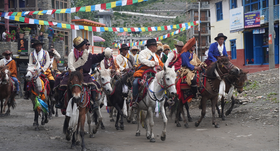 हिउँदयाम सुरु भएको खुसीयालीमा मुक्तिक्षेत्रमा ‘यार्तुङ’ आरम्भ