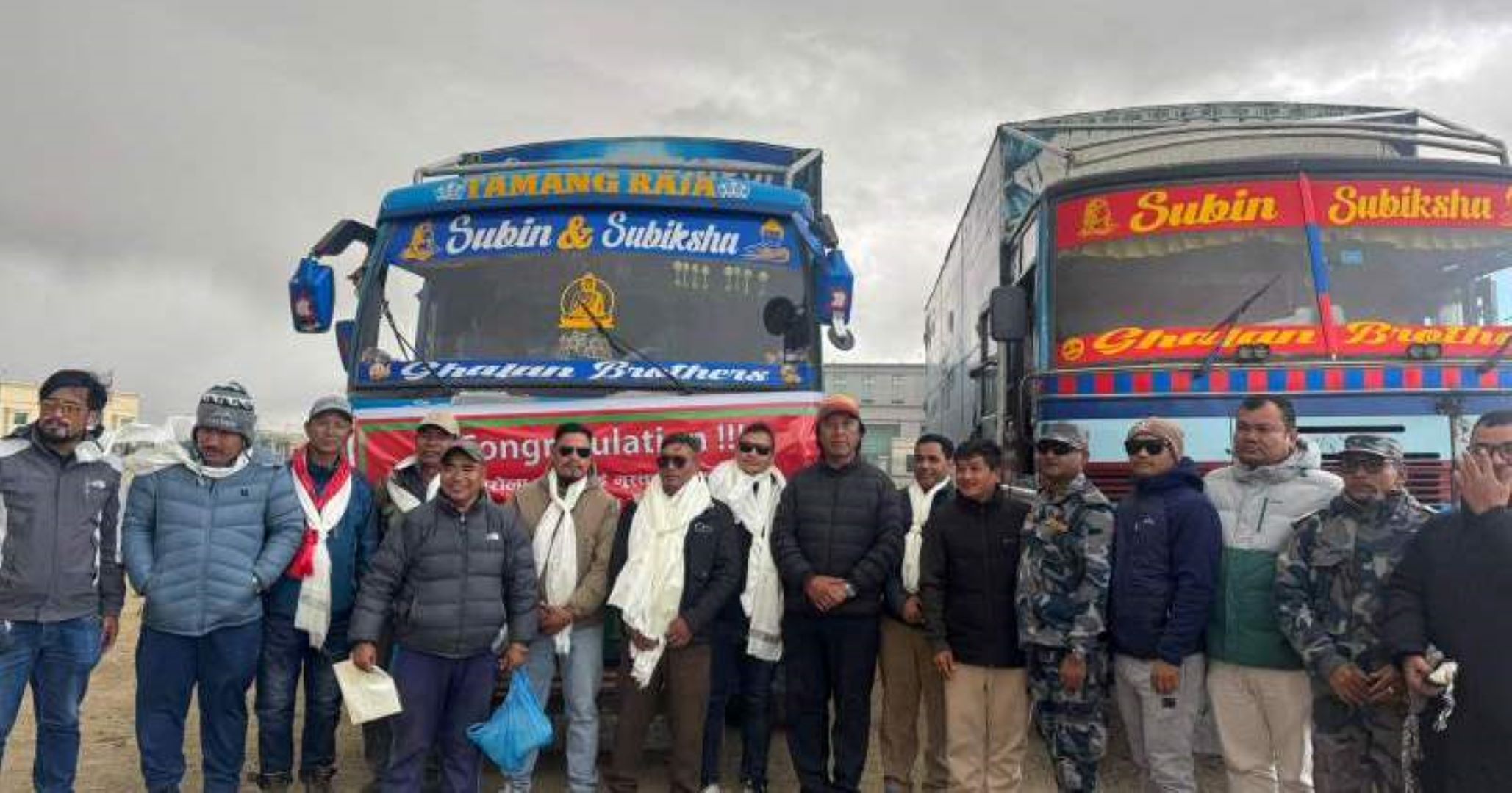 कोरला नाकामा दर्जनौँ कन्टेनर पुगे