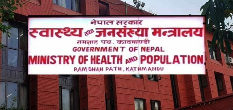 हैजा नियन्त्रणका लागि प्रभावित क्षेत्रमा स्वास्थ्य मन्त्रालयले पठायो औषधि