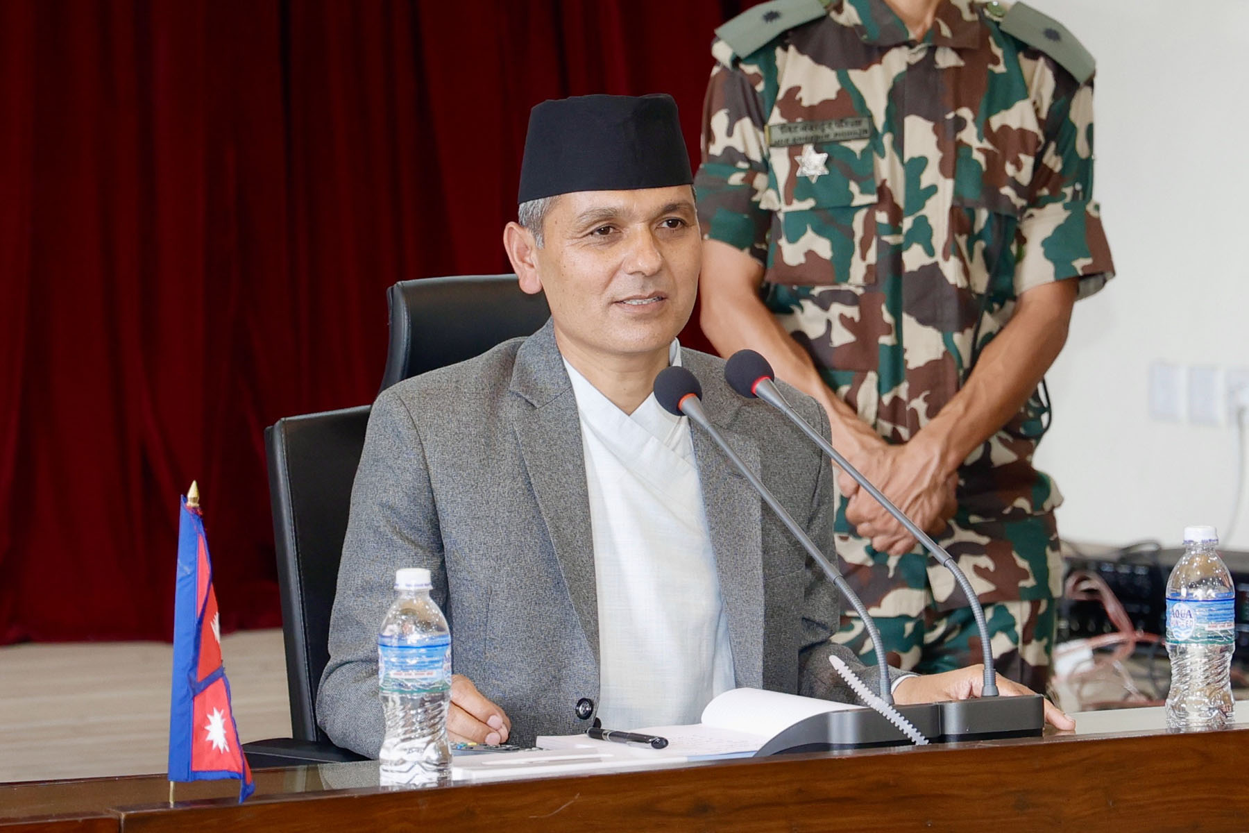 शान्ति सुरक्षाको प्रत्याभूति गराउन गृहमन्त्रीसँग उद्योग वाणिज्य महासङ्घको माग